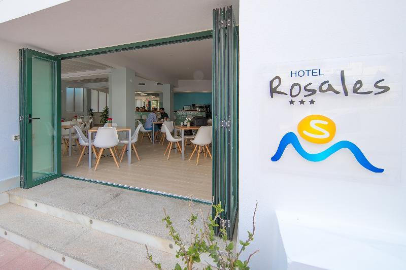 Hostal Rosales Es Pujols Eksteriør bilde